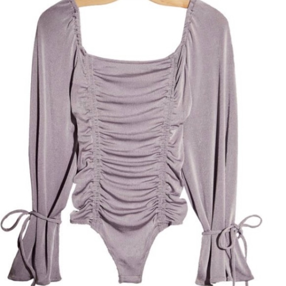 Free People Meant to Be Ruched Bodysuit